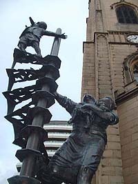 Blitz Statue